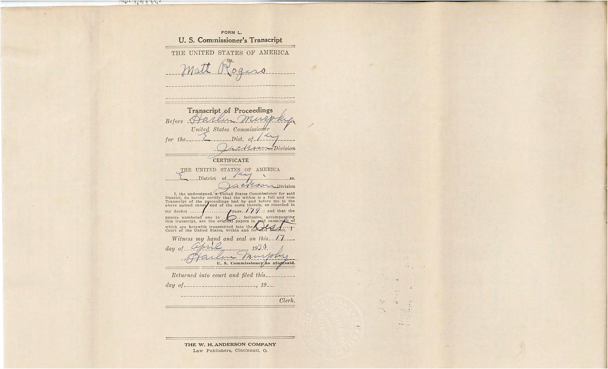 Affidavit